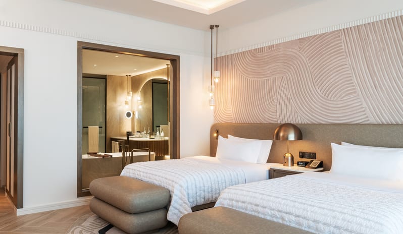 Twin Room with Bathroom - Le Meridien Al Aqah (1)